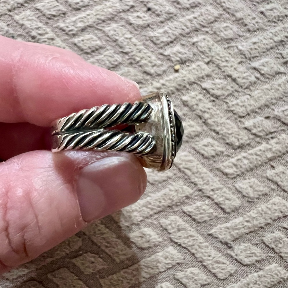 David Yurman Hematite Albion Ring - Picture 4 of 6